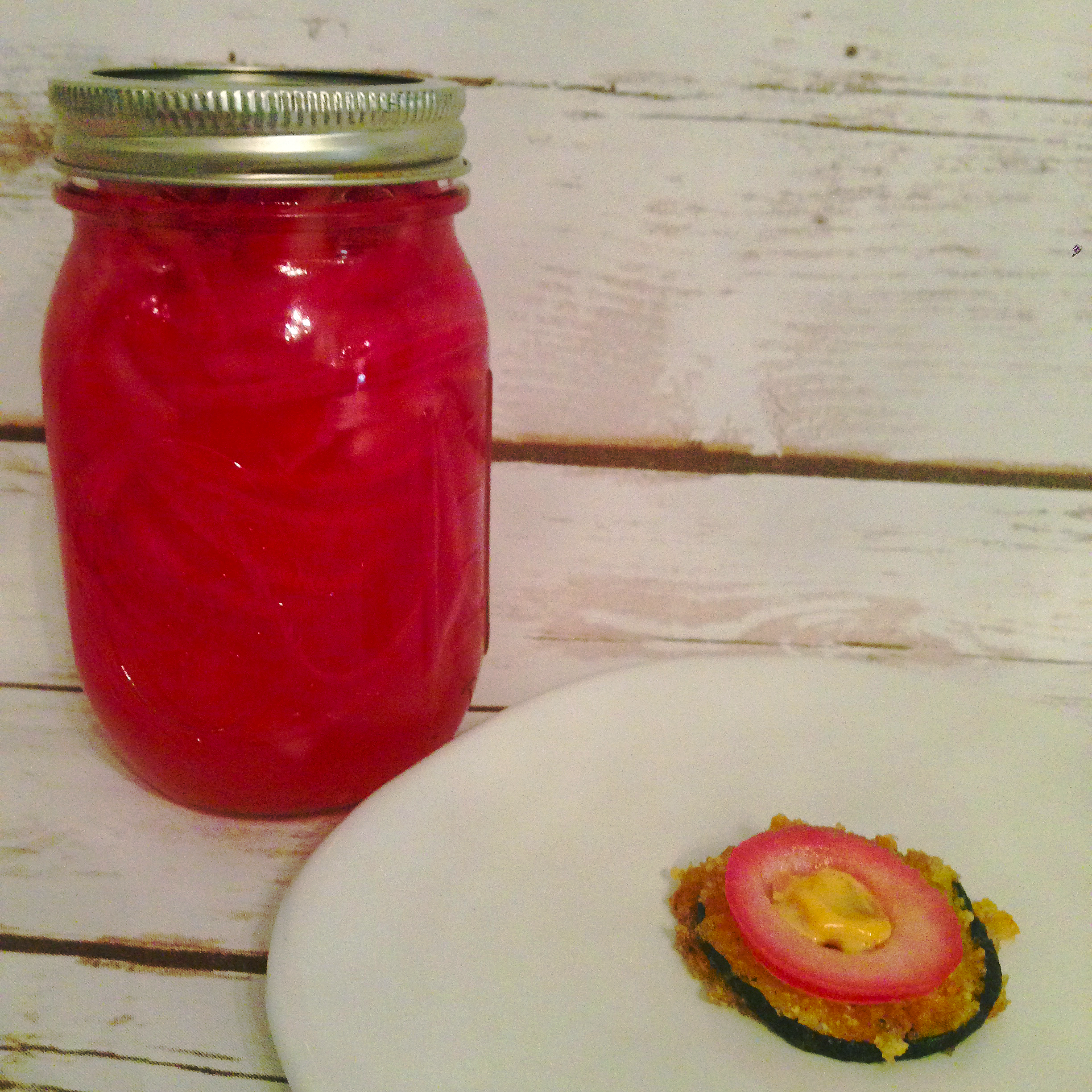 Pickled Red Onions #4