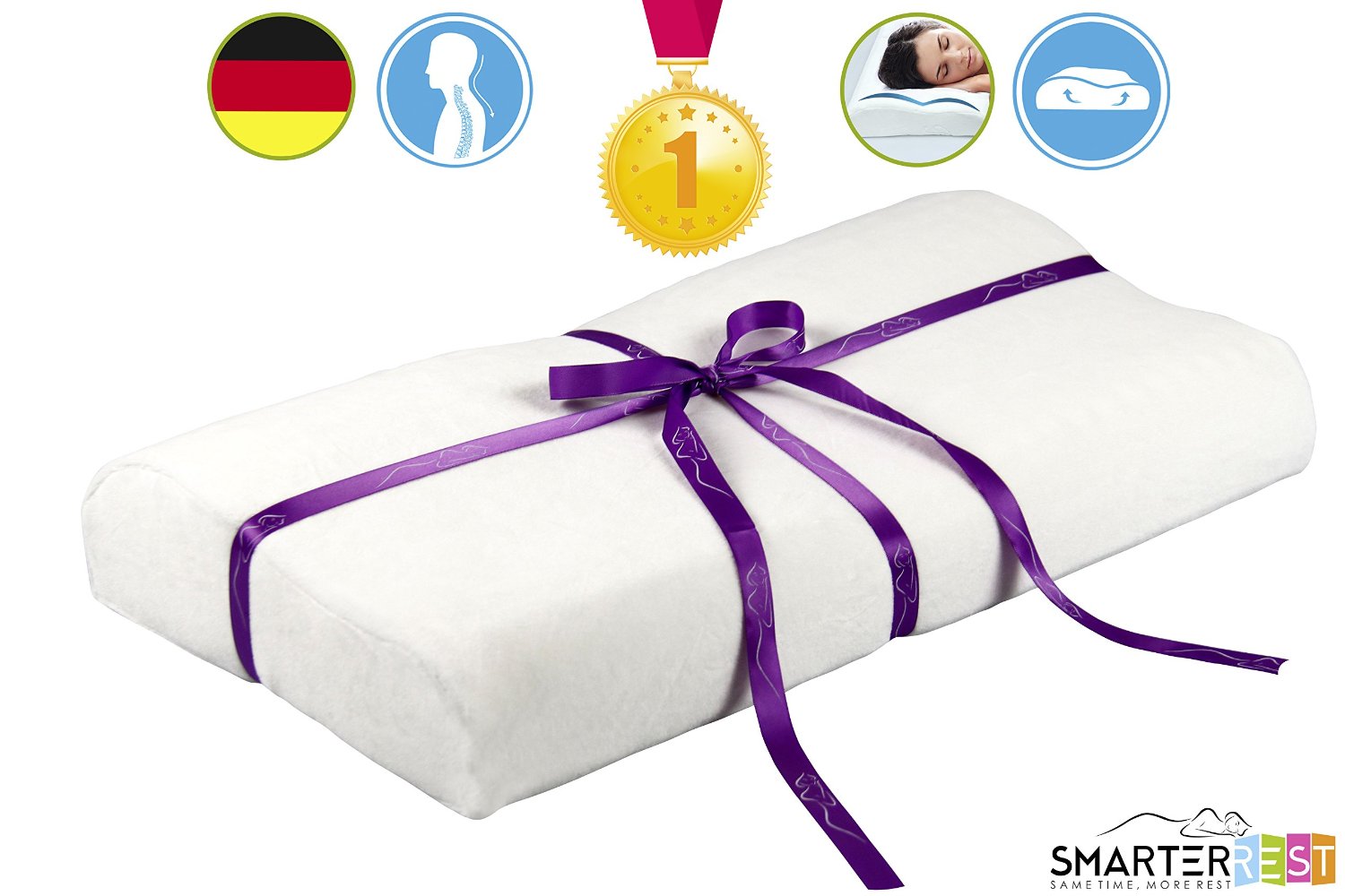 Smarter Rest Memory Foam Pillow